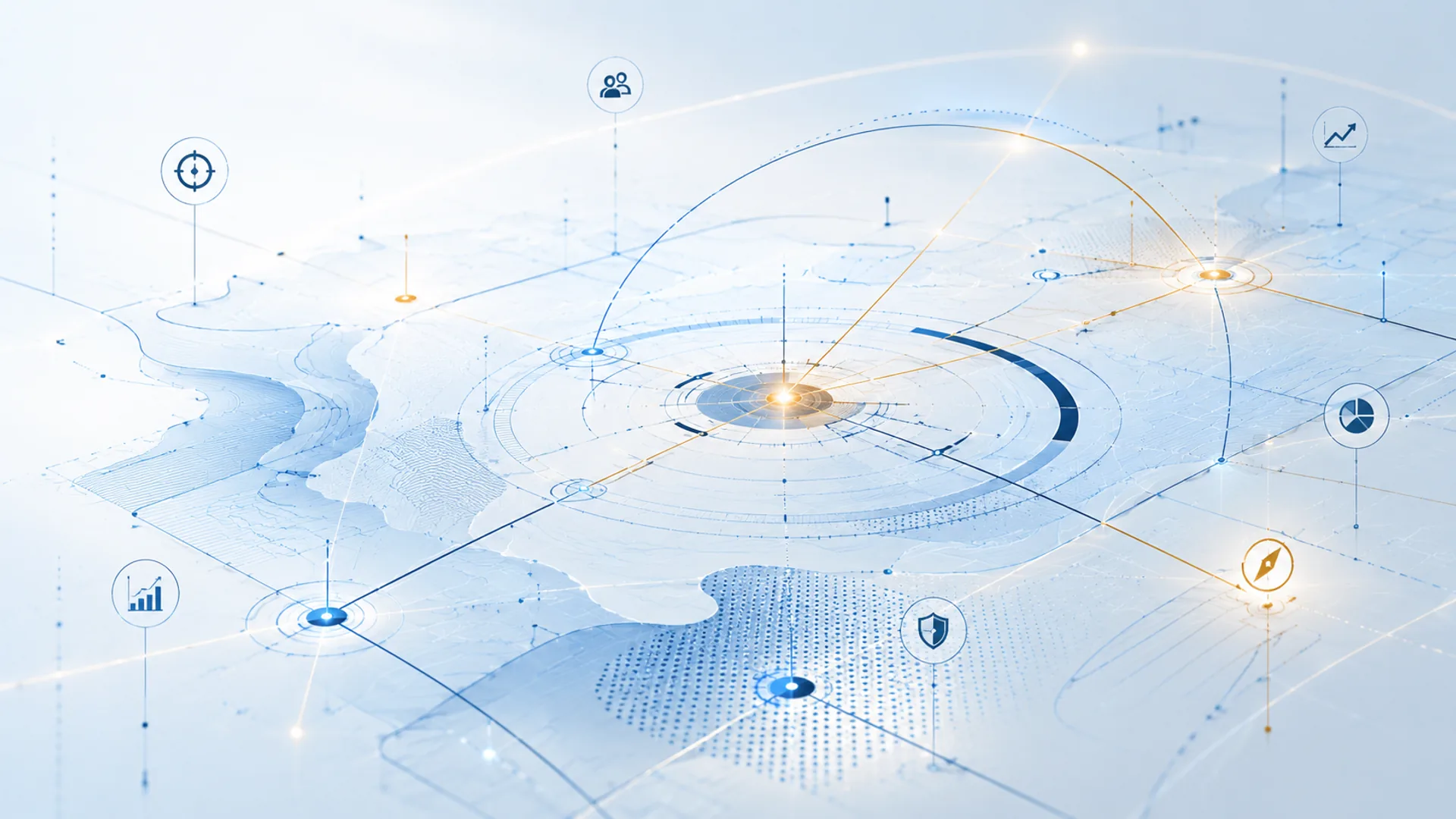 Cartographie digitale premium reliant stratégie, pilotage et performance #TerritoireDigital